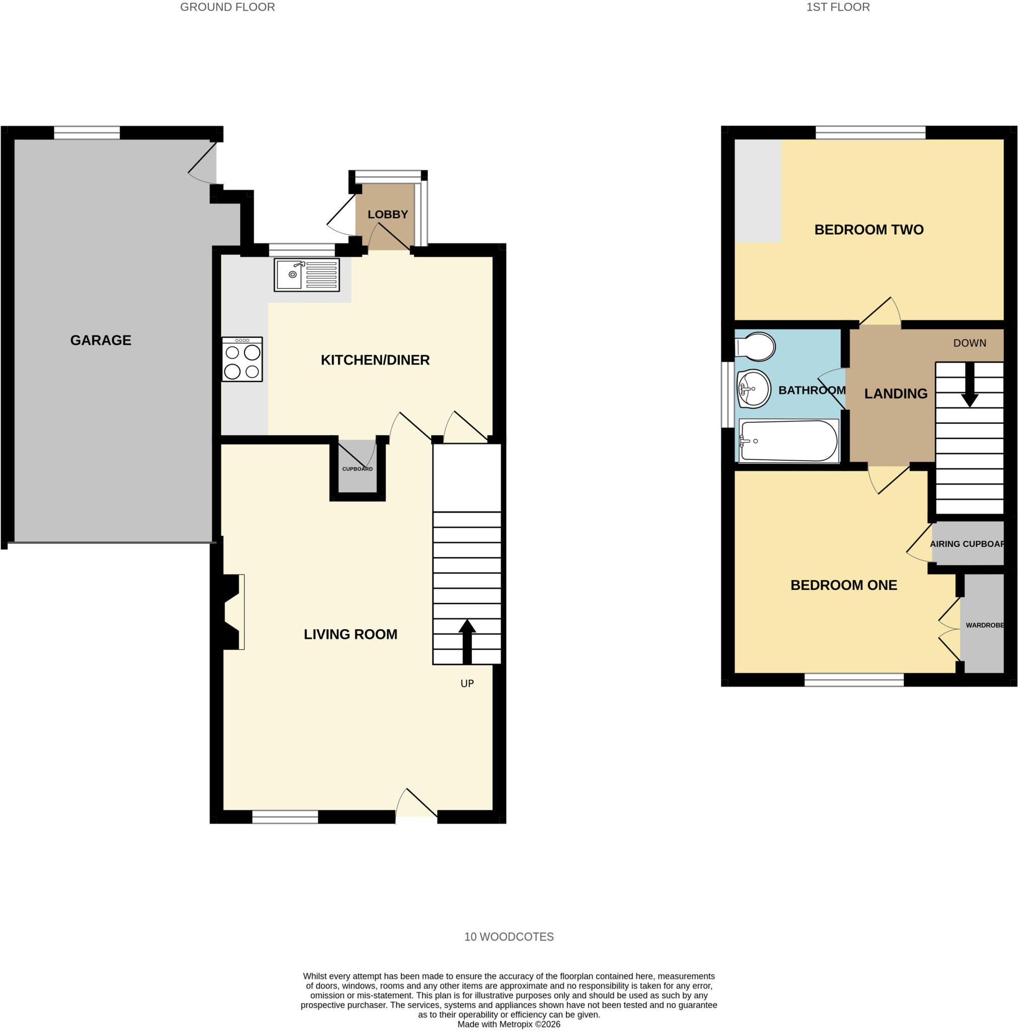 Woodcotes, Shoeburyness, Essex, SS3 floorplan