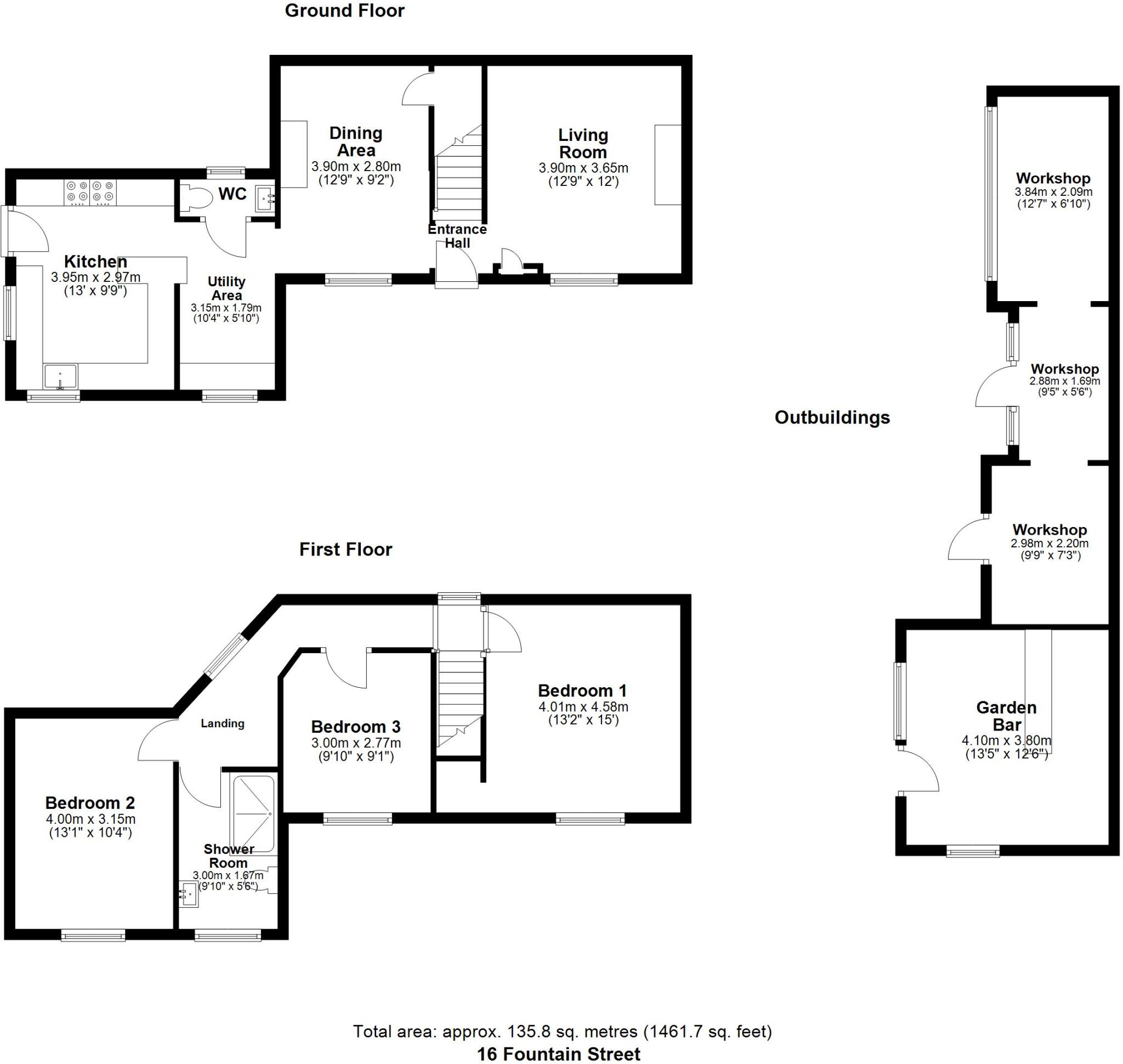 Fountain Street, Caistor, Market Rasen floorplan