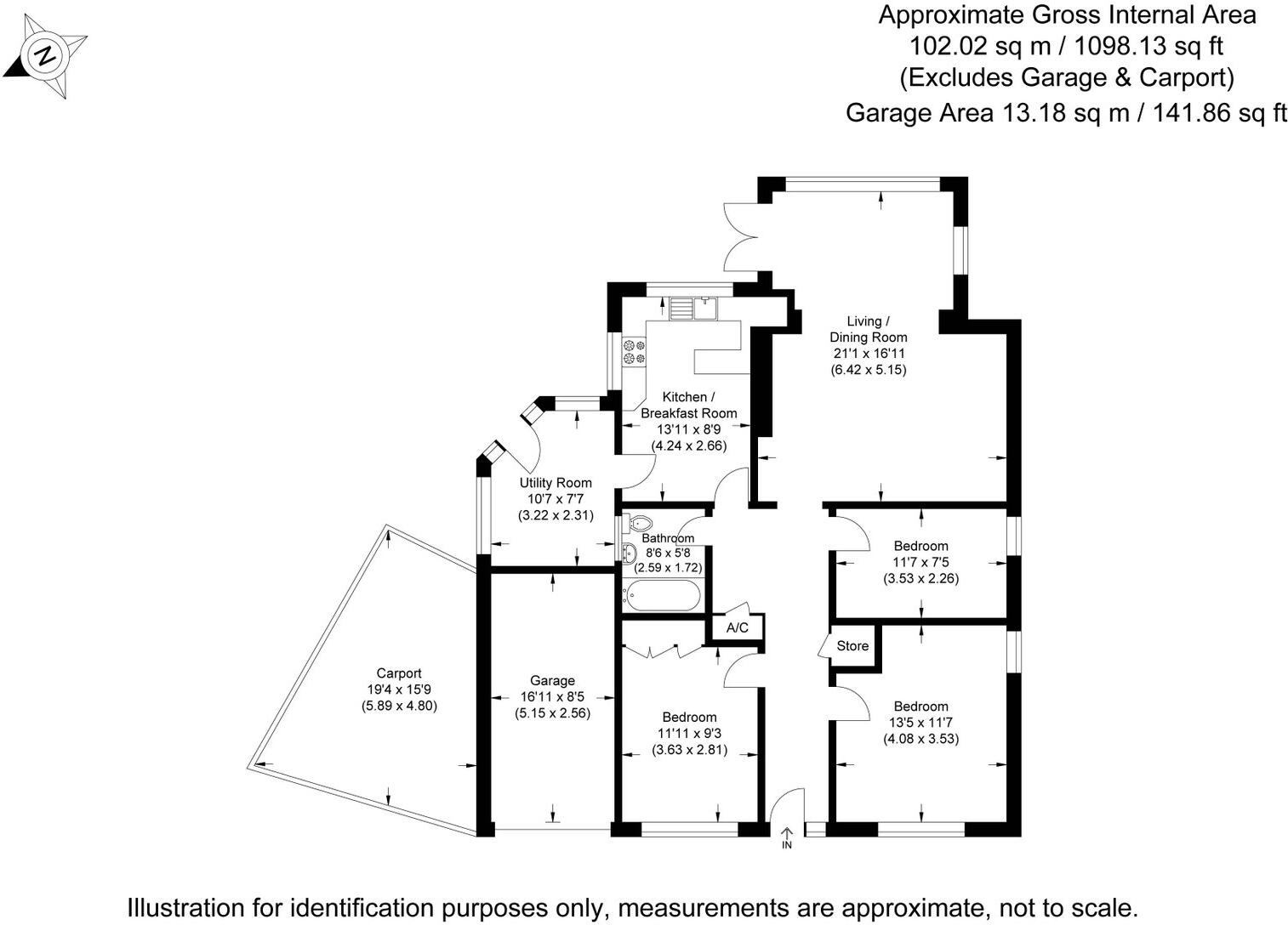Church View, Beenham, Reading, RG7 5NL floorplan