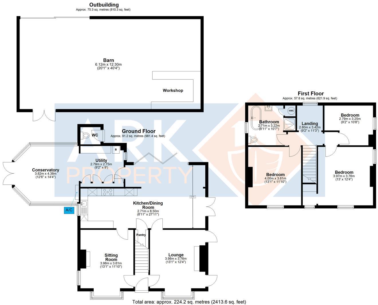 Gosberton Road, Surfleet floorplan