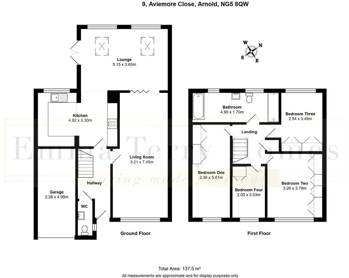 Aviemore Close, Arnold, Nottingham floorplan