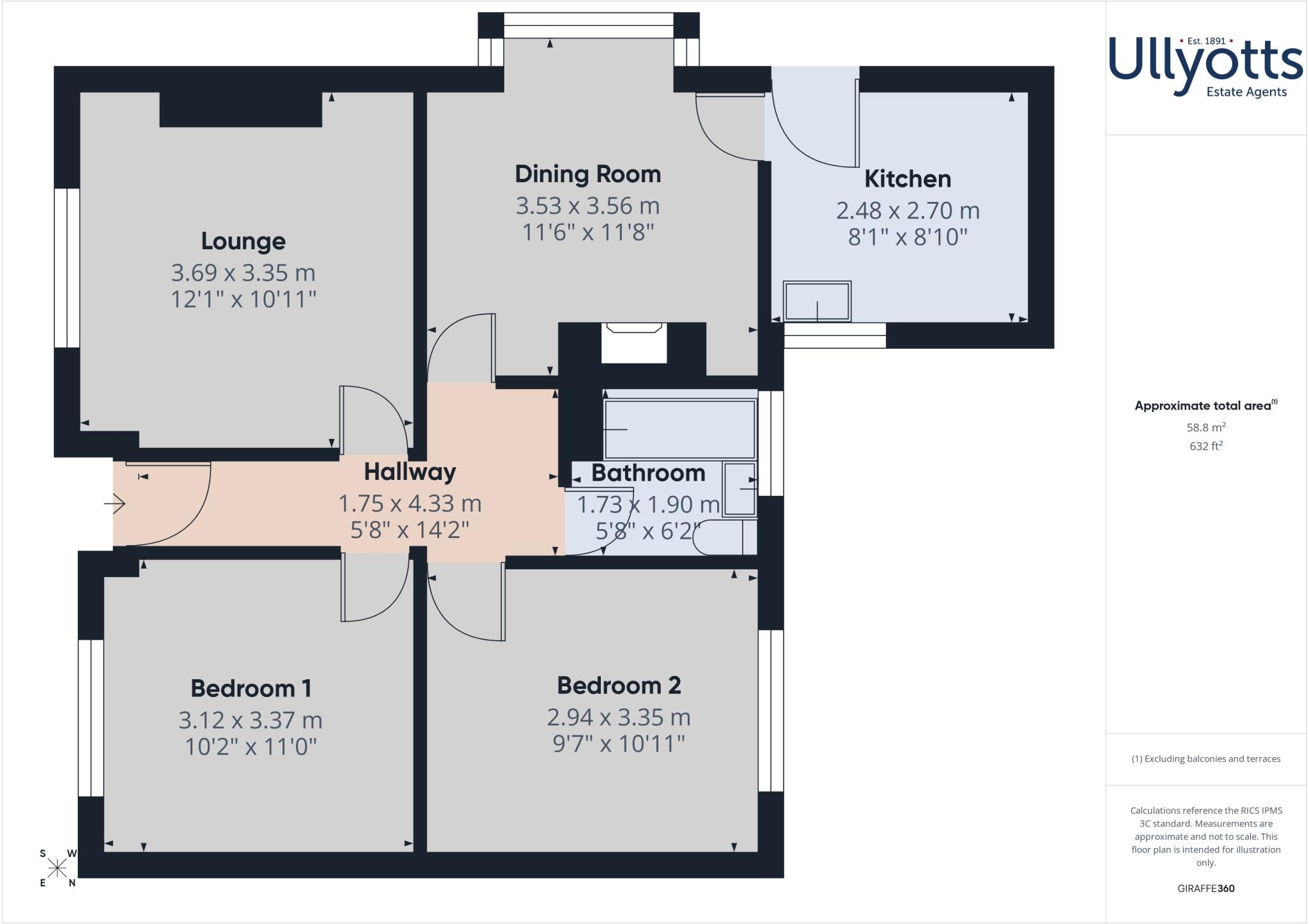 St Marys Crescent, Bridlington floorplan