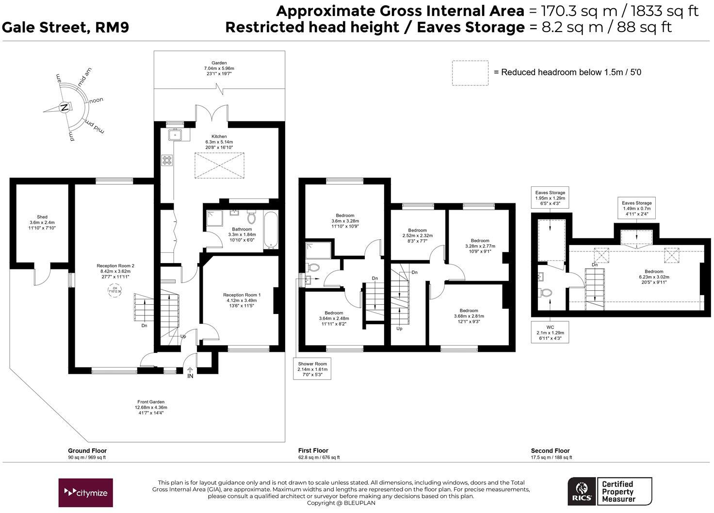 Gale Street, Dagenham floorplan