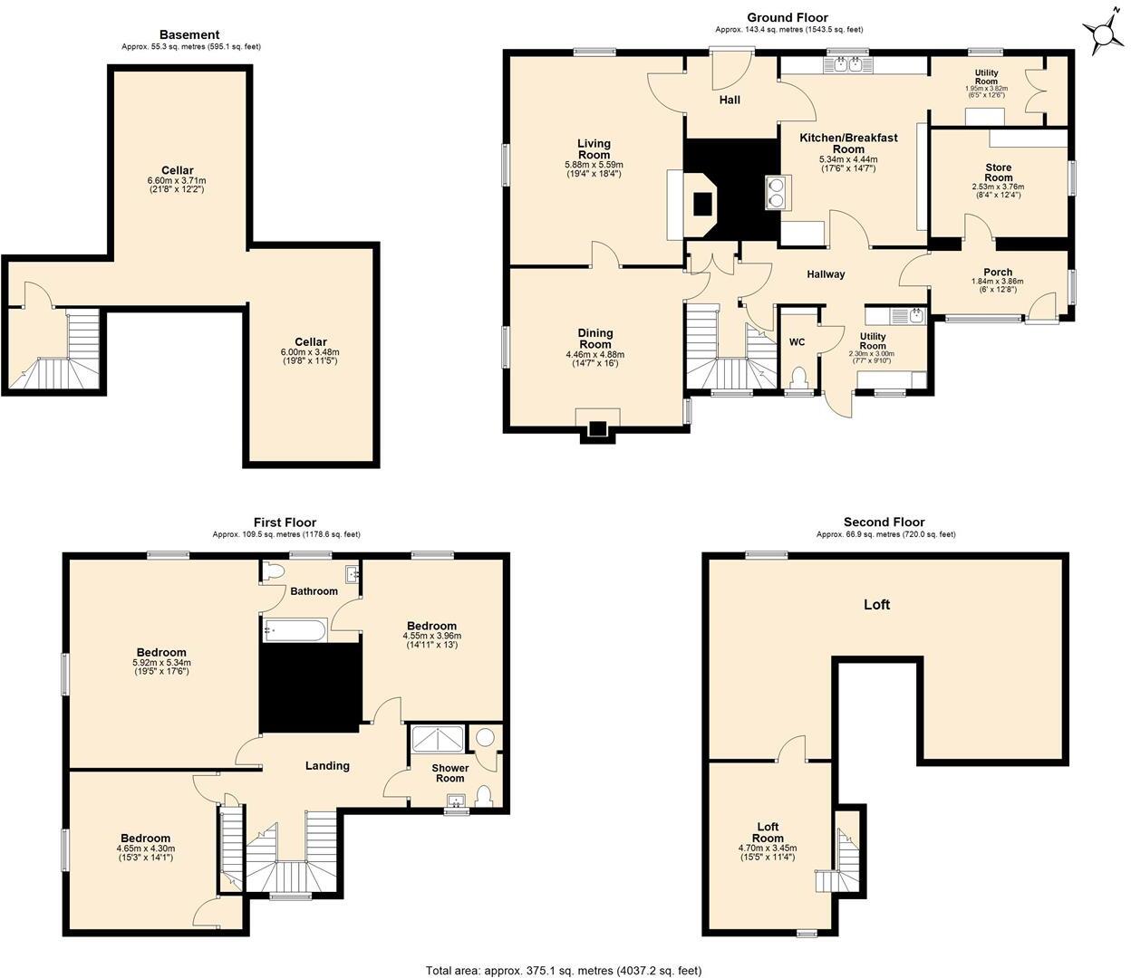 Bodenham, Hereford floorplan