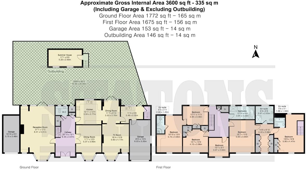 East Ridgeway, Cuffley, EN6 floorplan