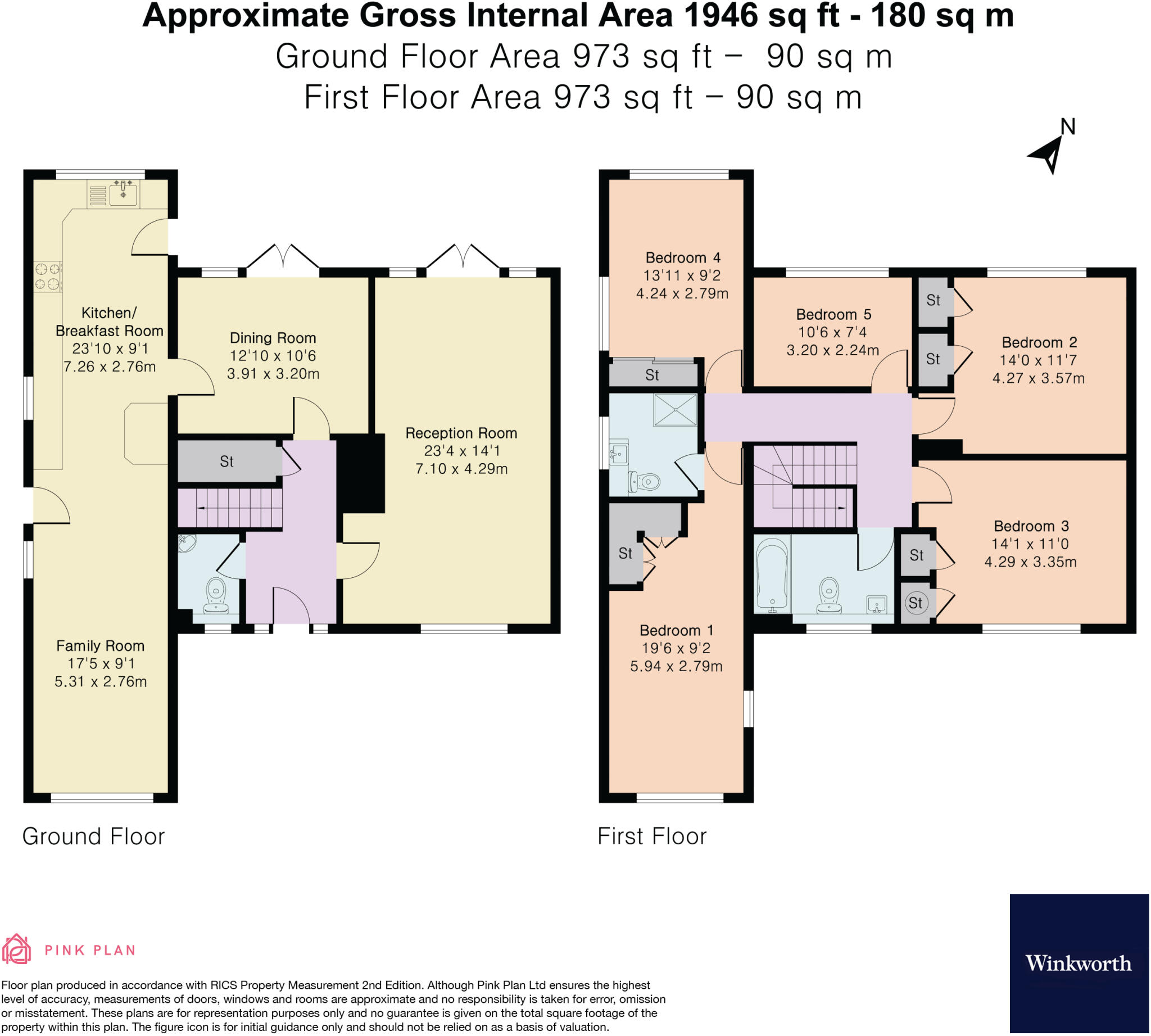 Oak Tree Close, Virginia Water, Surrey, GU25 floorplan