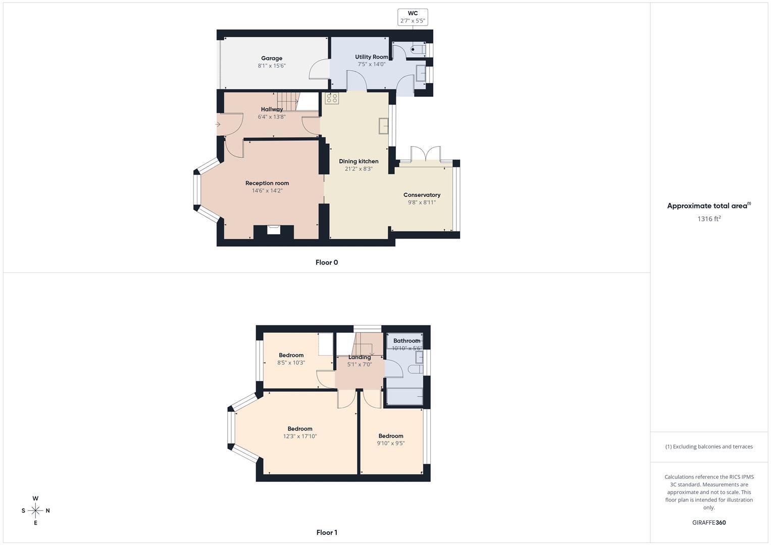 Beach Road, Tynemouth floorplan
