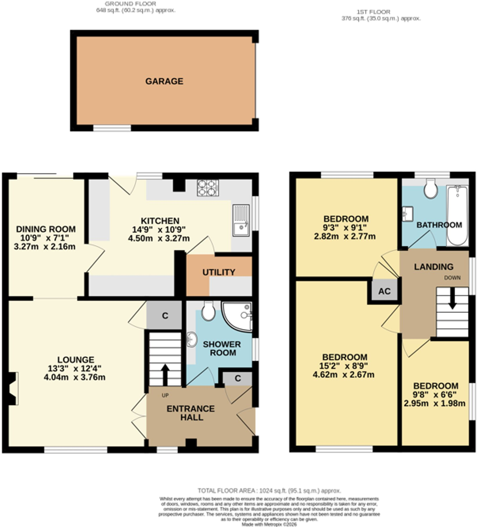 Medlar Close, Hedge End, SO30 floorplan