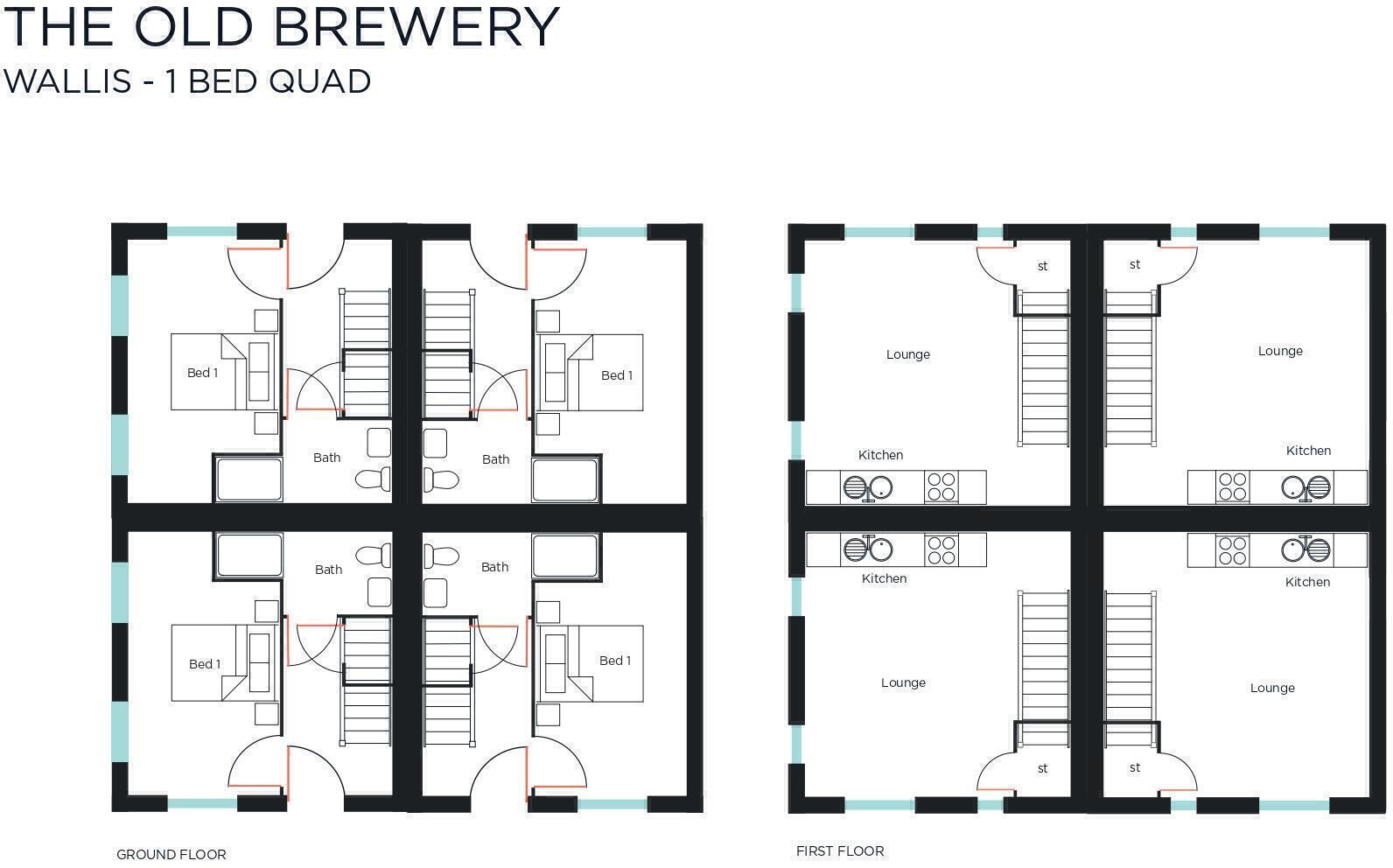 Deakins Court, Mansfield, Nottinghamshire floorplan