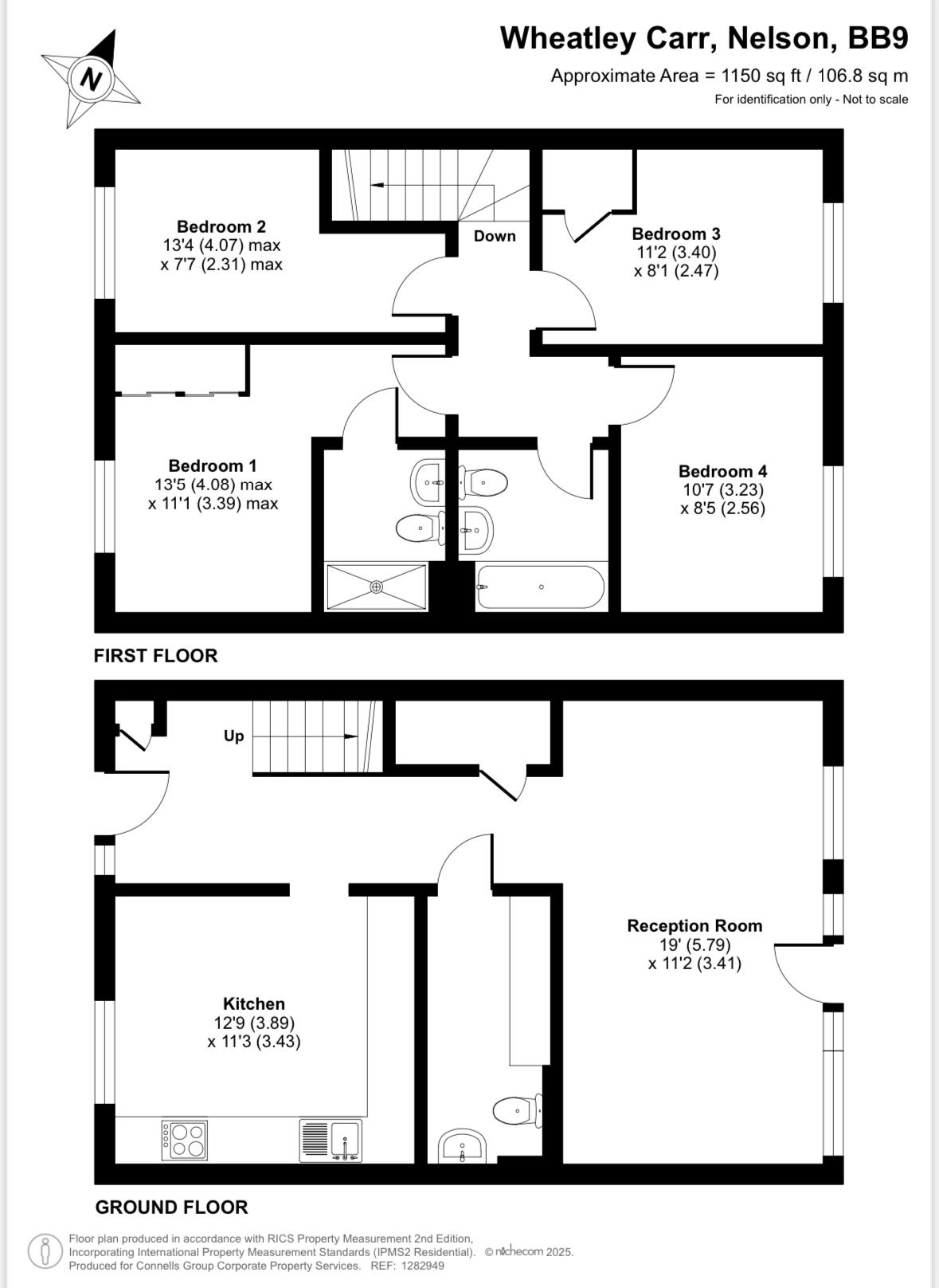 Wheatley Carr, Barrowford, BB9 floorplan