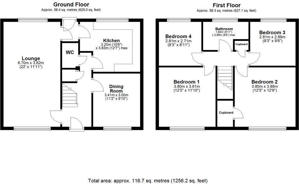 St. Oswalds Garth, Guiseley, Leeds floorplan