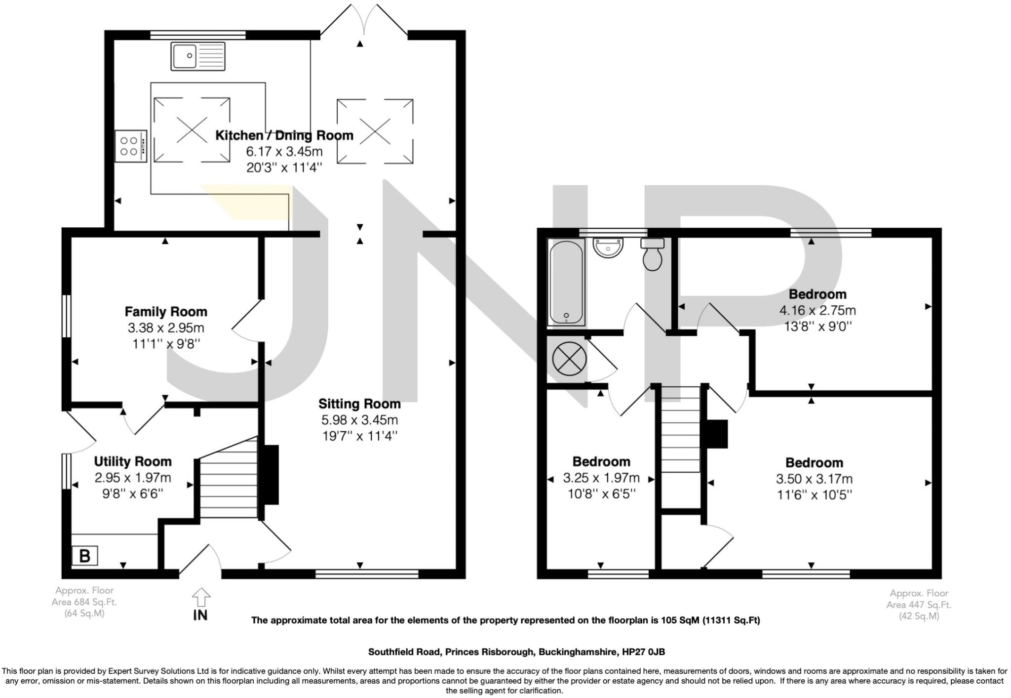 Southfield Road, Princes Risborough, Buckinghamshire, HP27 floorplan