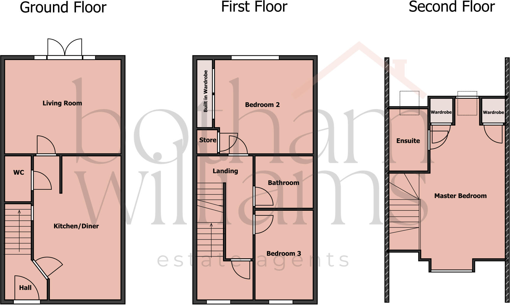 Heol Ty Draw, Y Barri, Vale Of Glamorgan floorplan