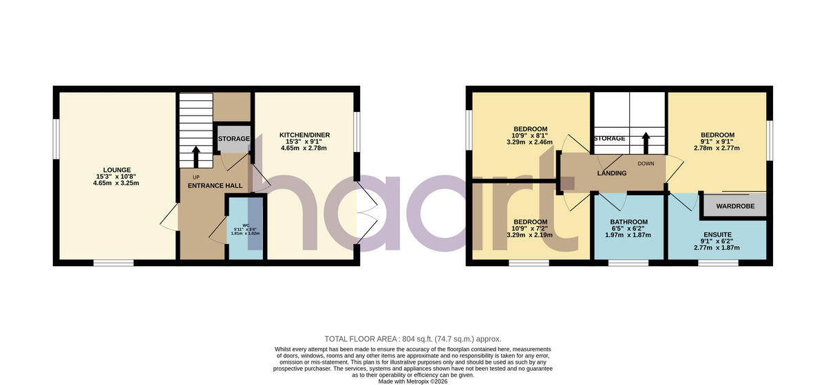Baylie Avenue, Weston-Super-Mare floorplan