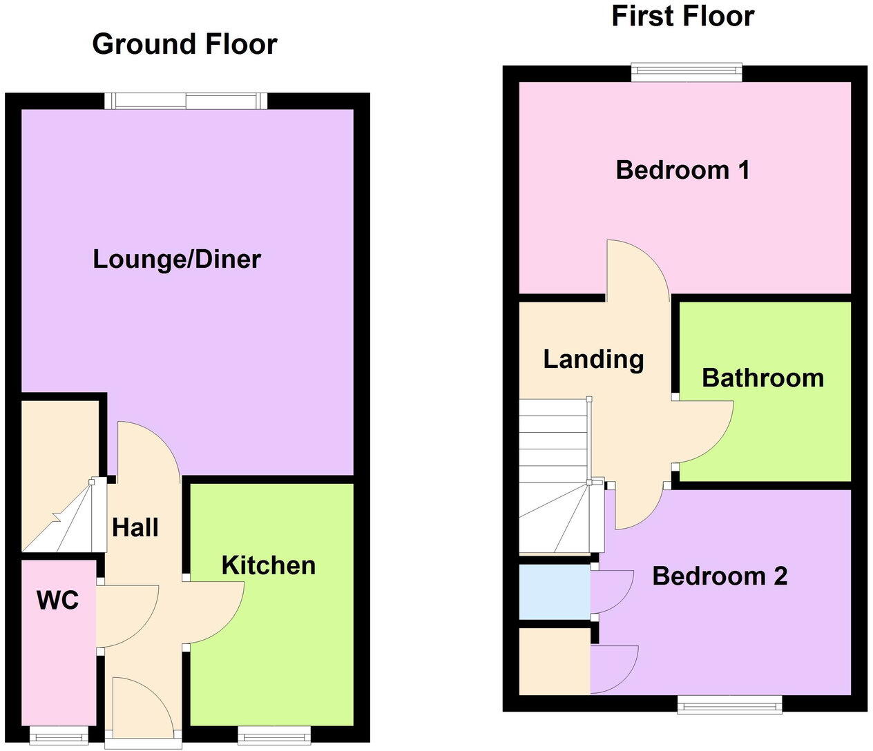 Watson Close, Corby, Northamptonshire, NN17 4AN floorplan