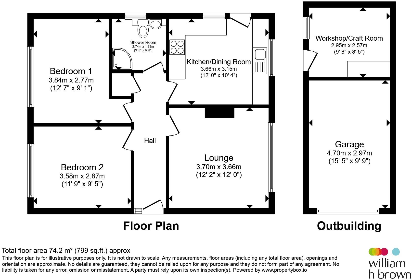Crosslands, Donington, SPALDING floorplan