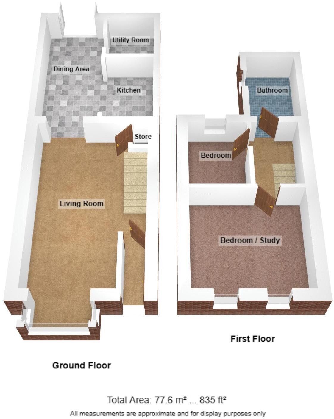 Salem Street, Amlwch floorplan