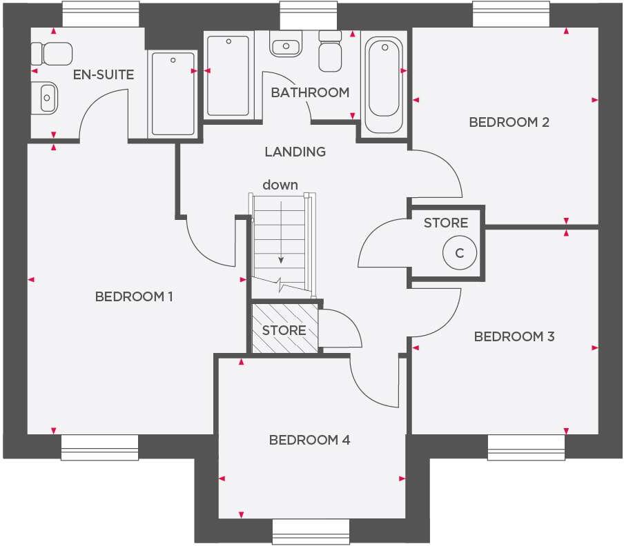 Lark View,
Liskeard,
Cornwall,
PL14 floorplan