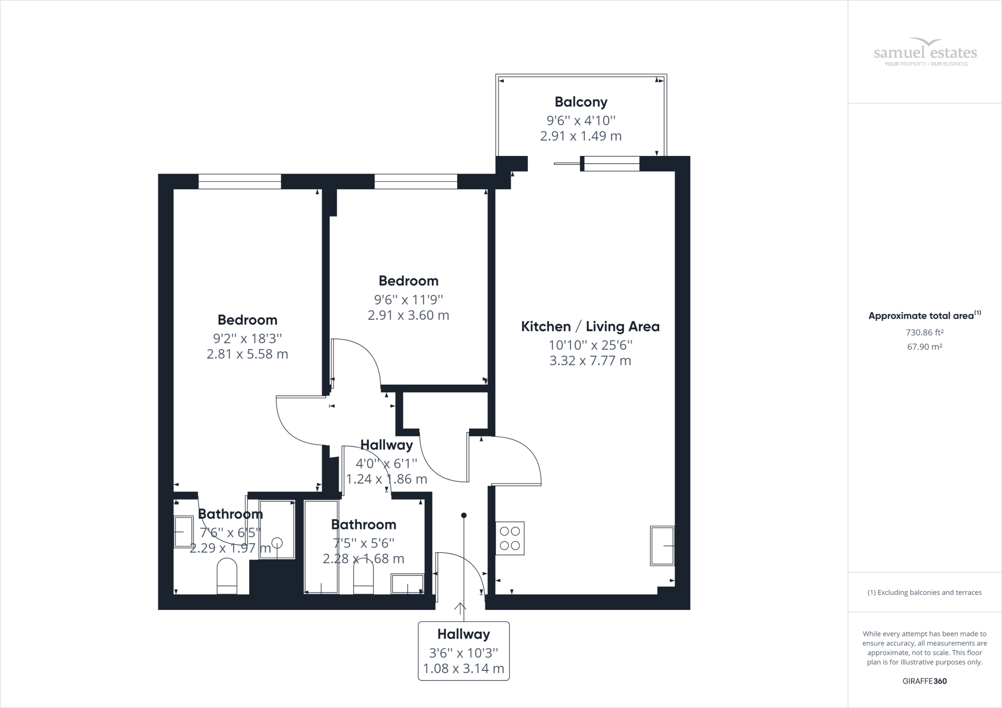 Prospect House, Chapter Way, London, SW19 floorplan