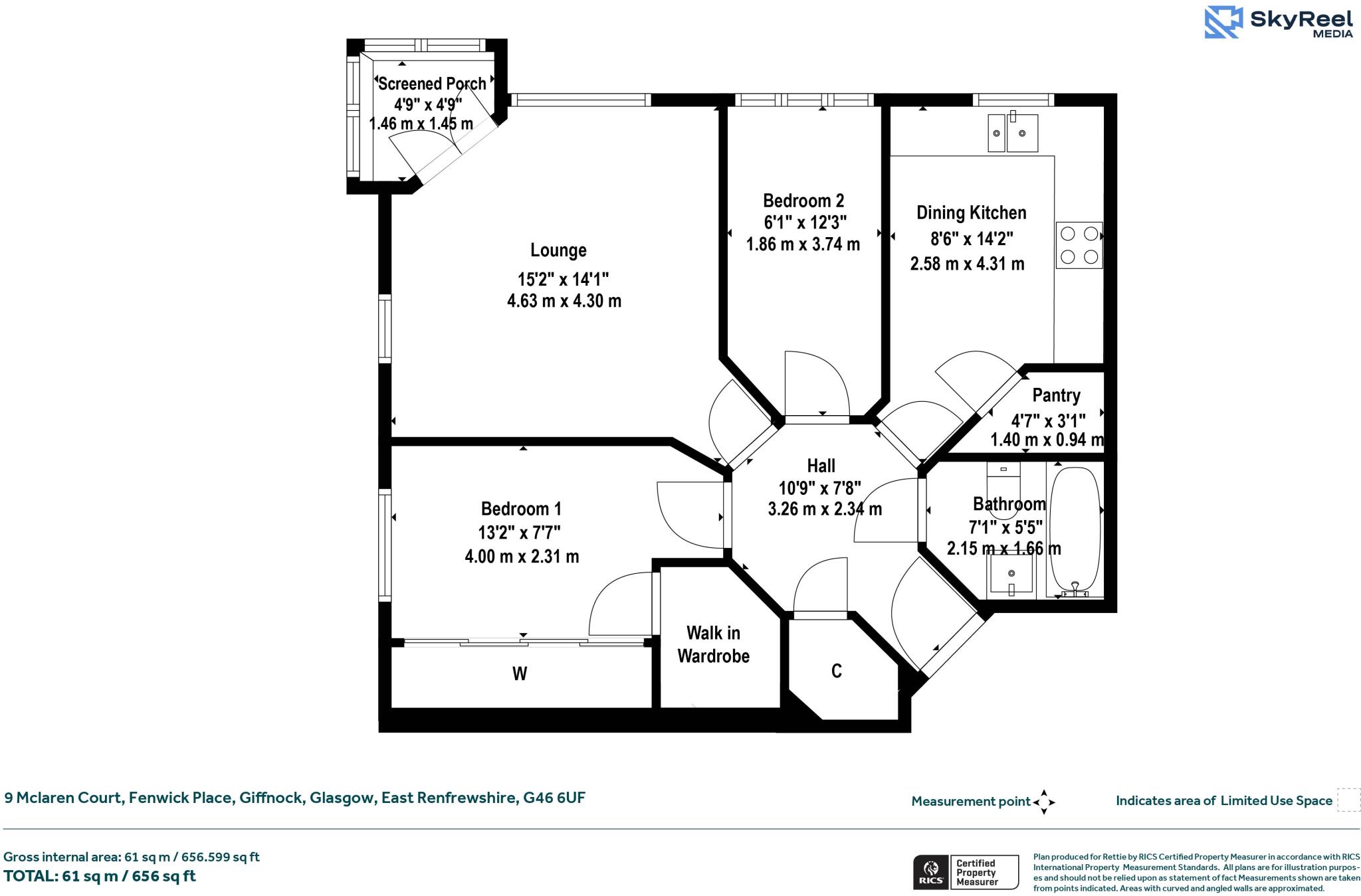 Fenwick Place, Giffnock, Glasgow, East Renfrewshire floorplan