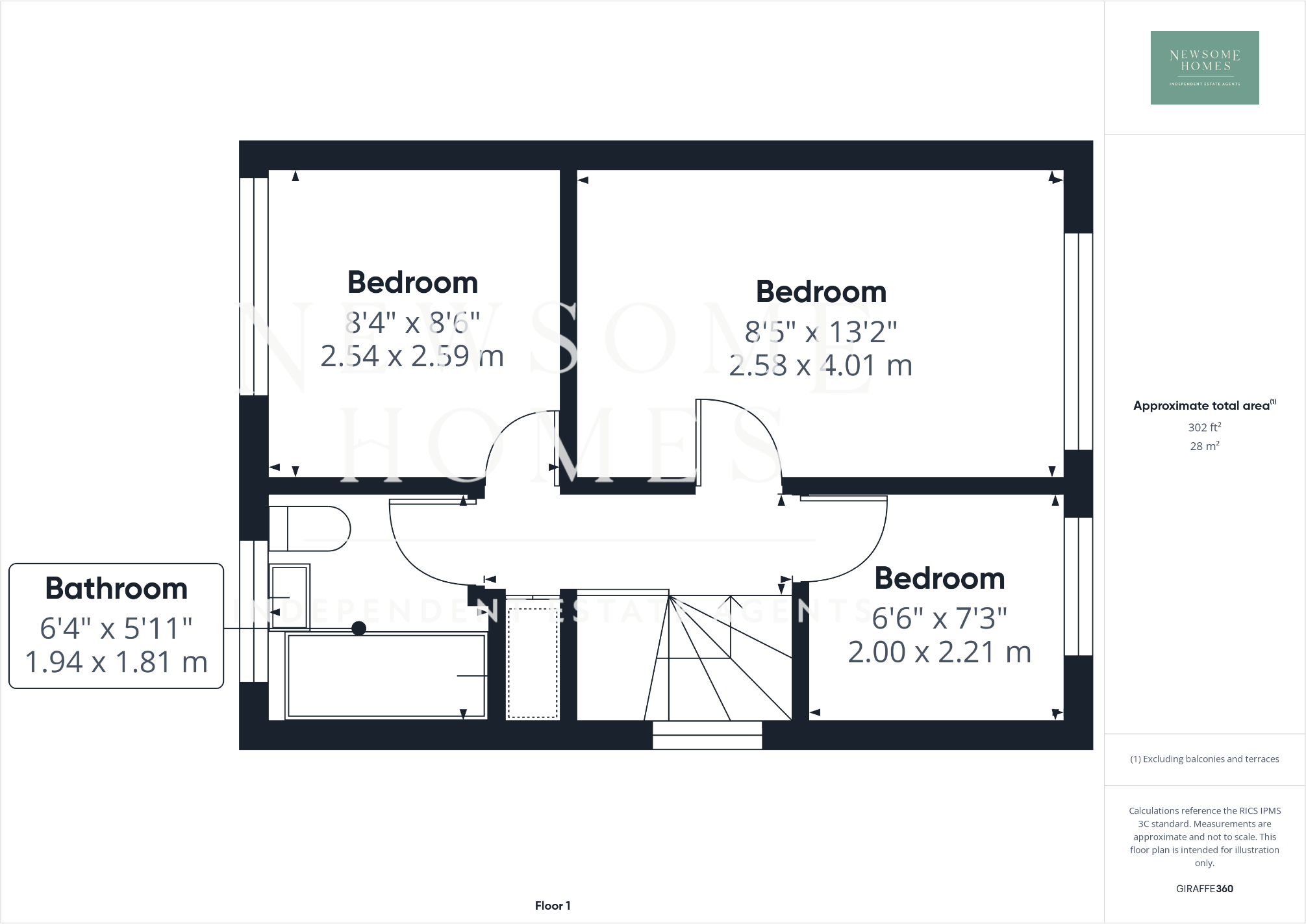 Maes Y Dyffryn, Greenfield floorplan
