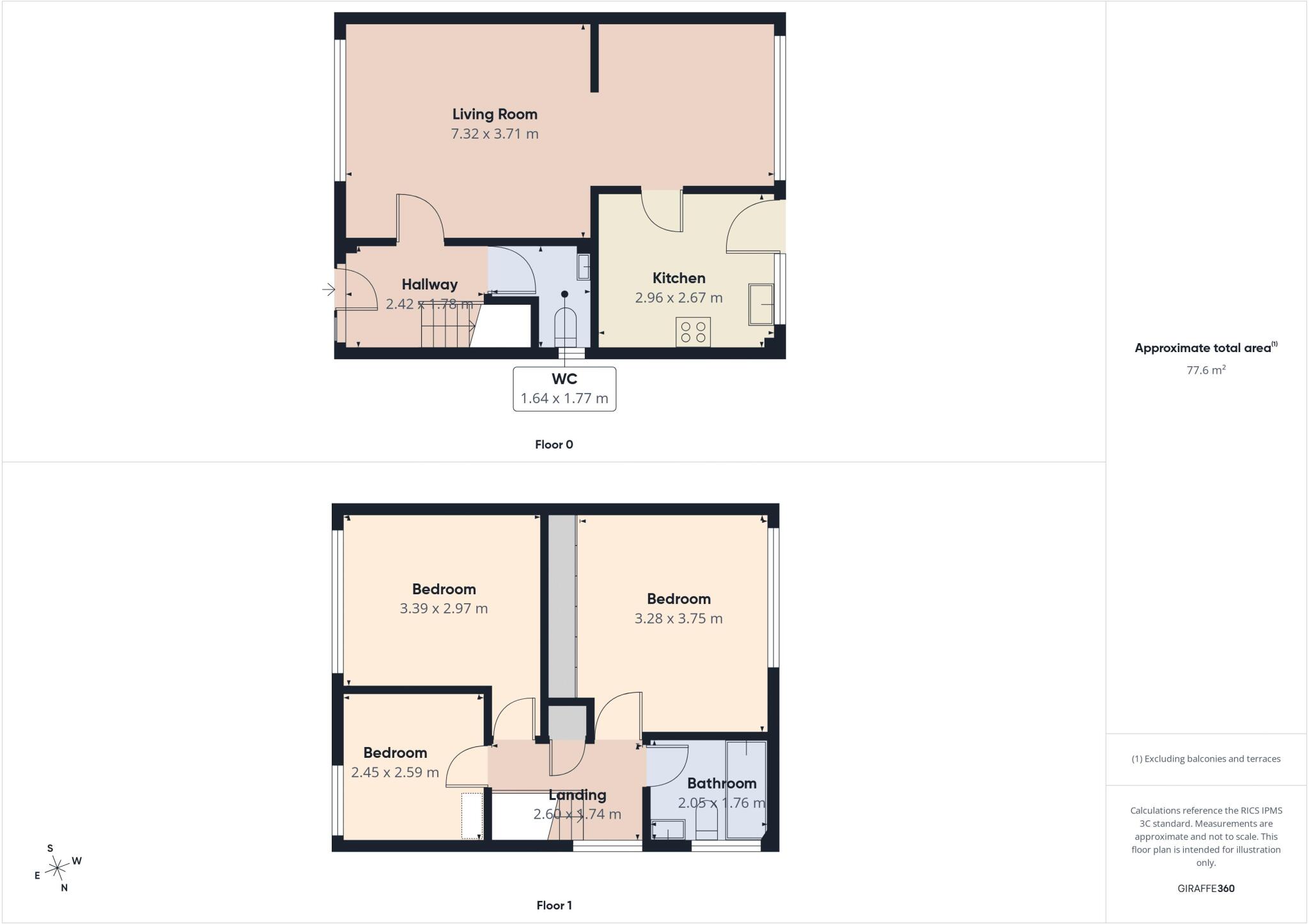 Plover Close, Bamford, OL11 floorplan