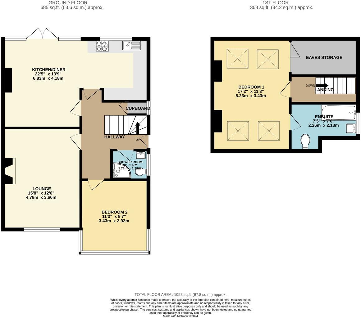 Harwater Drive, Loughton, IG10 floorplan