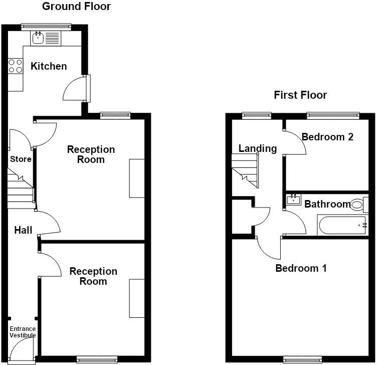 Blackburn Road, Darwen floorplan