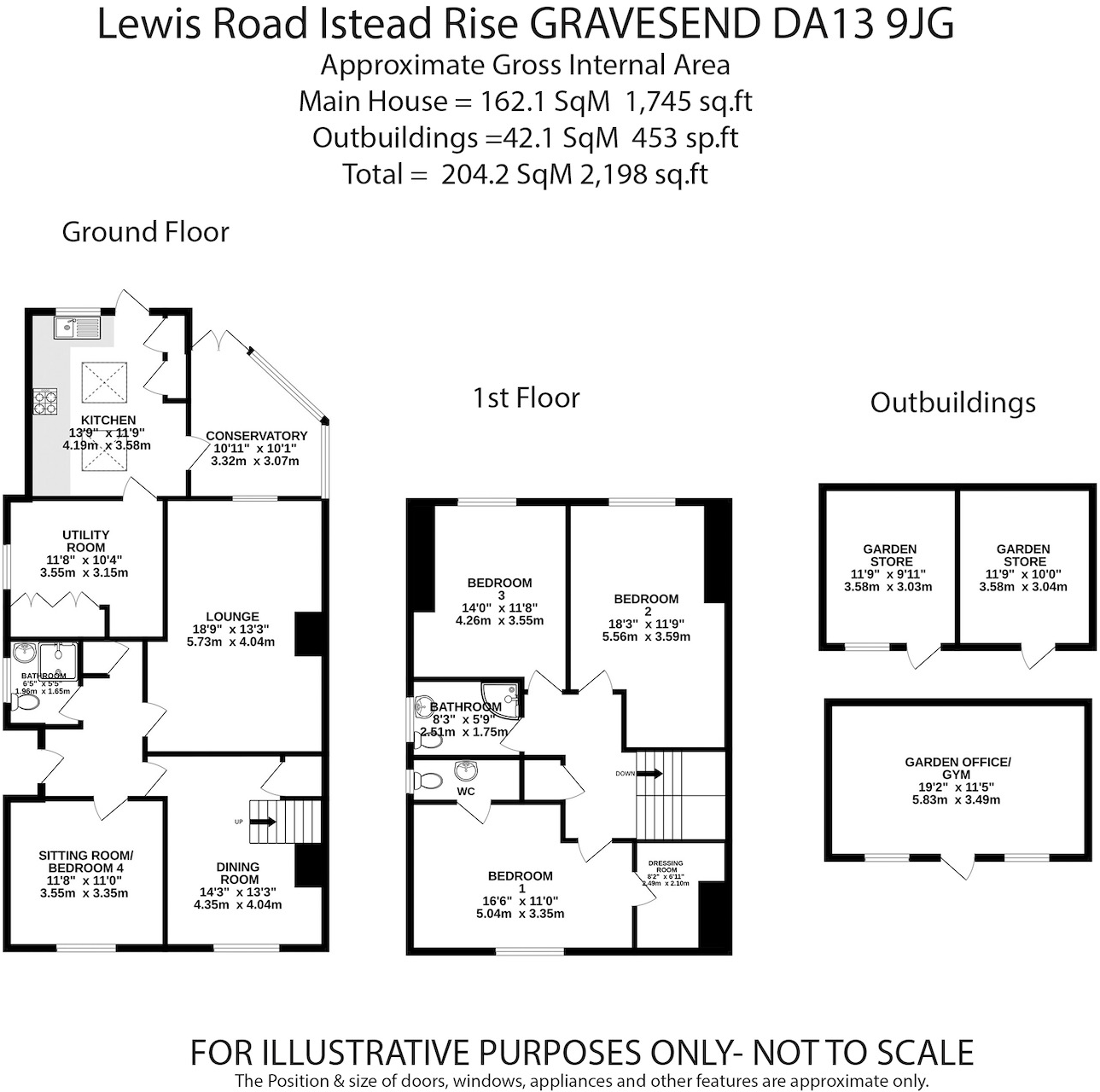 Lewis Road, Istead Rise, Gravesend floorplan