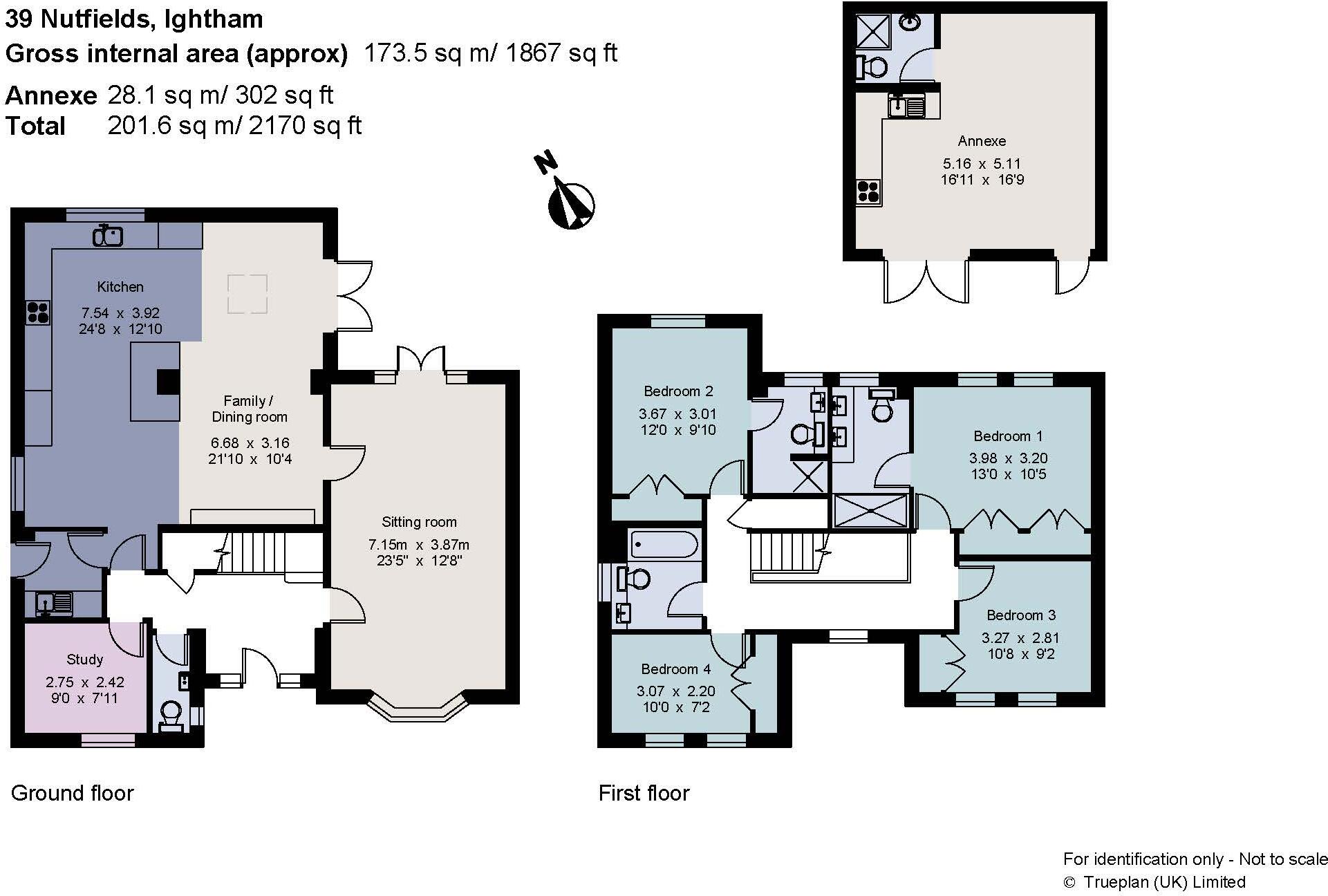 39, Nutfields, Ightham, Sevenoaks, Kent, TN15 floorplan