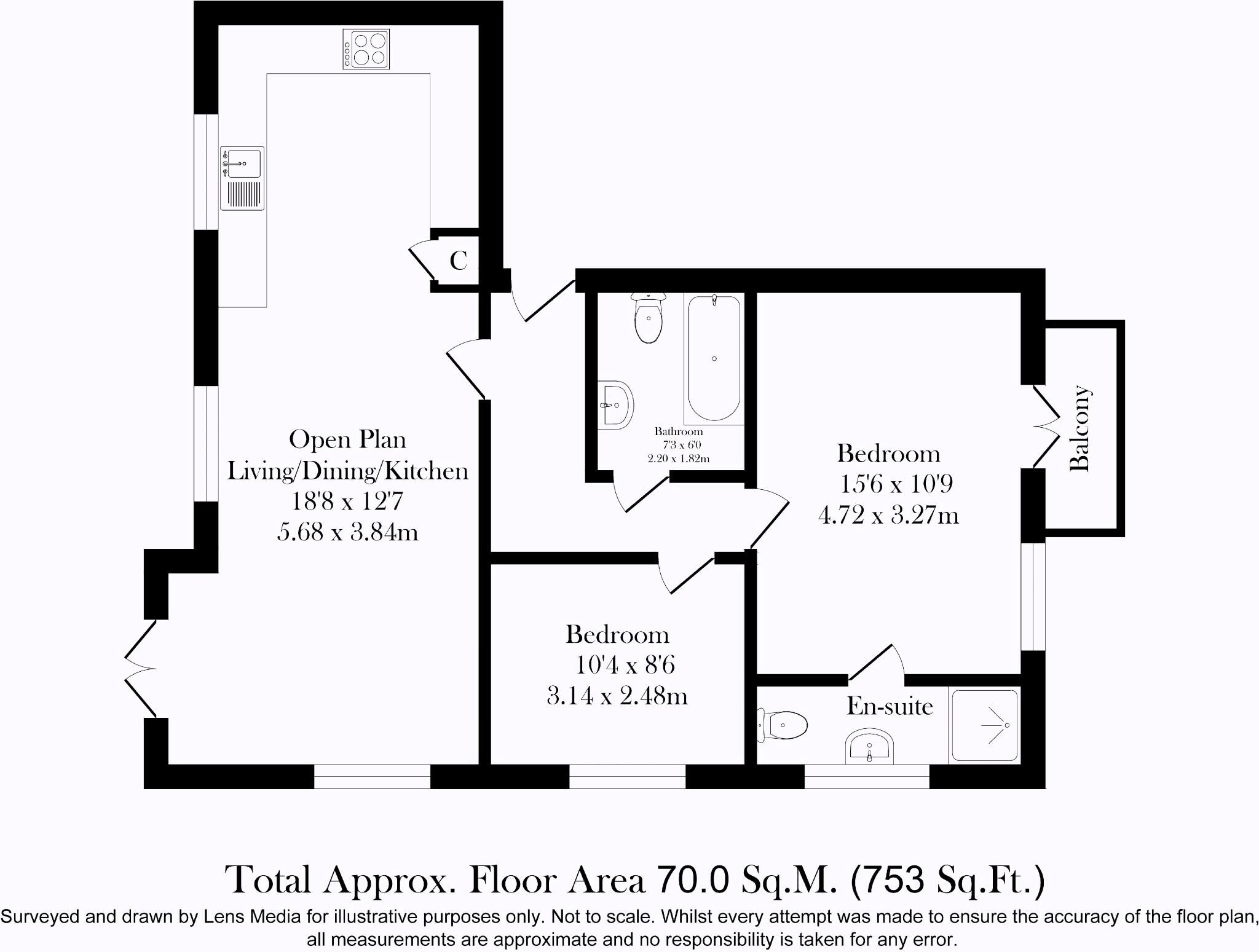 Gardinar Close, Standish floorplan
