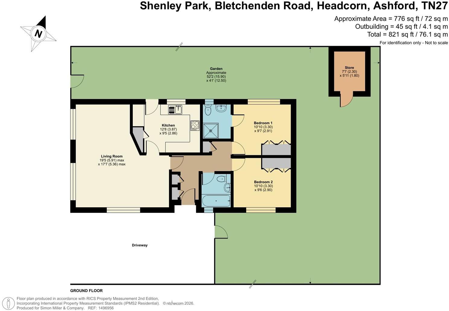 Bletchenden Road, Headcorn, Ashford floorplan