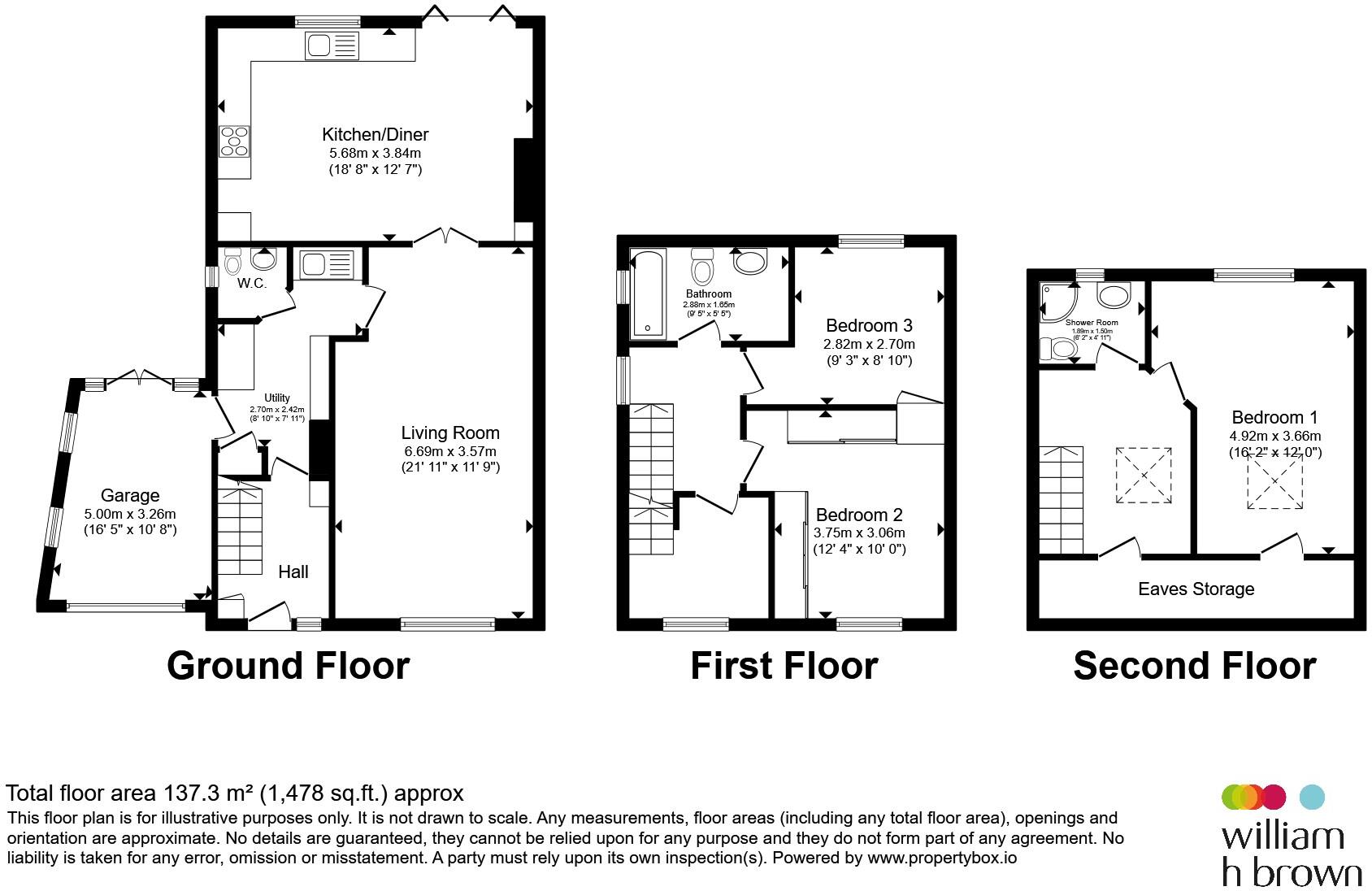 Whincover Road, Leeds floorplan