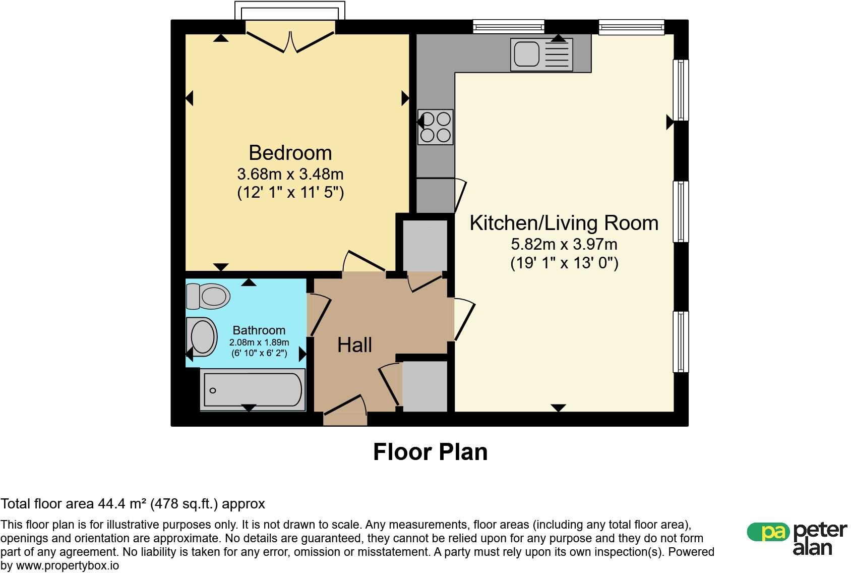 Ffordd Pentre, Barry floorplan