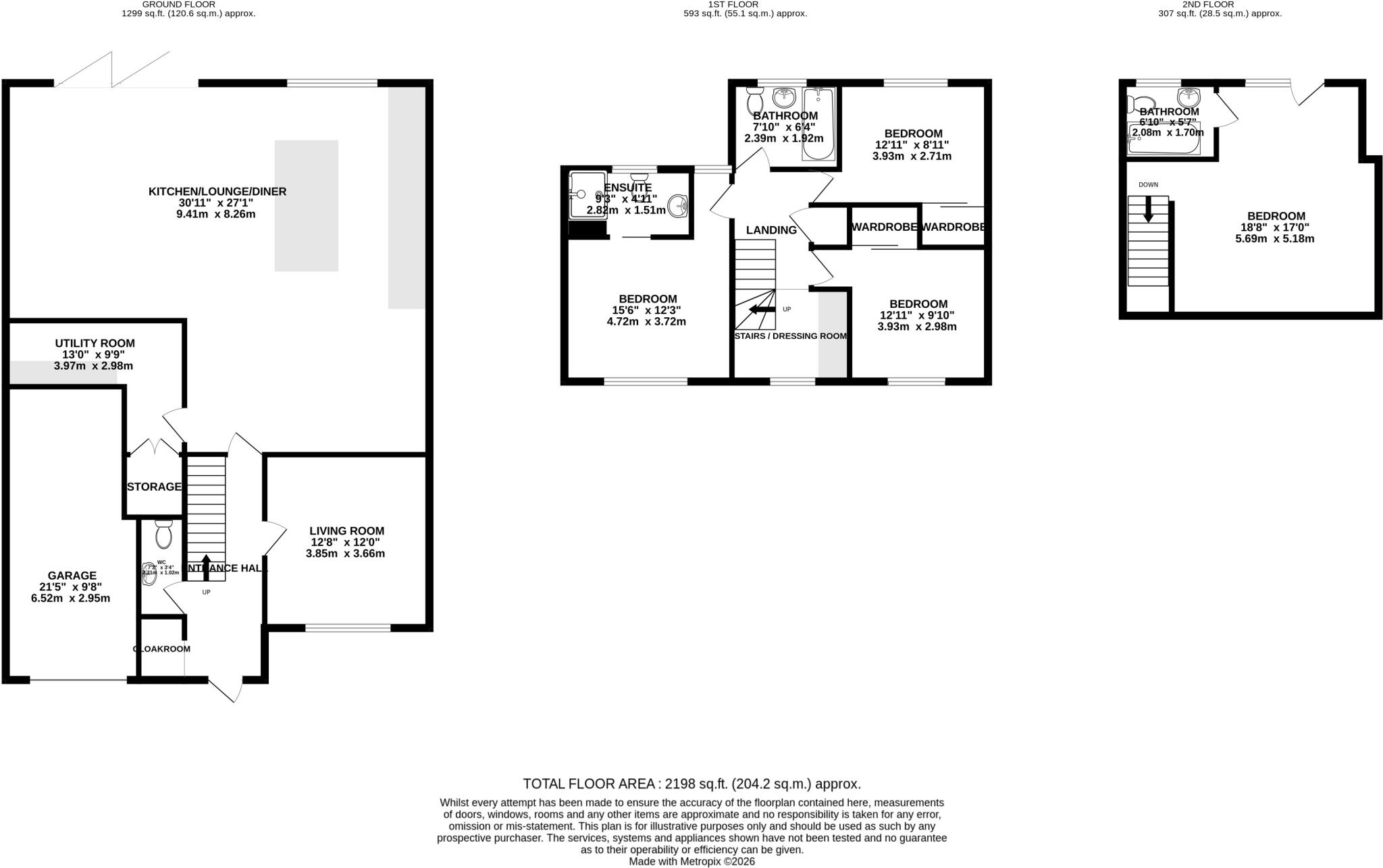 St. Vincent Drive, St. Albans, Hertfordshire, AL1 floorplan