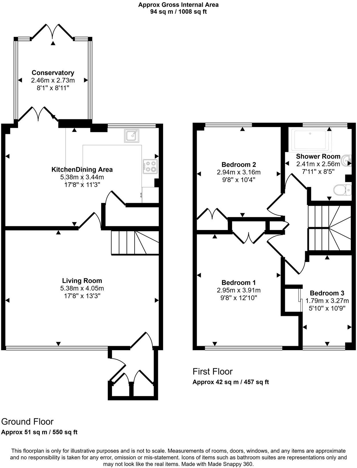 Norris Hill Drive Heaton Norris SK4 2NN floorplan