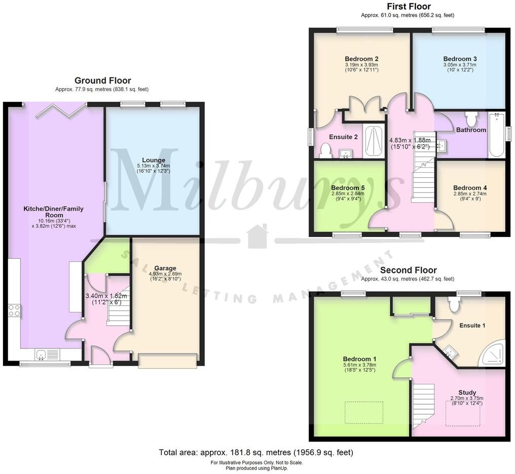 Lark Rise, Yate, BS37 floorplan