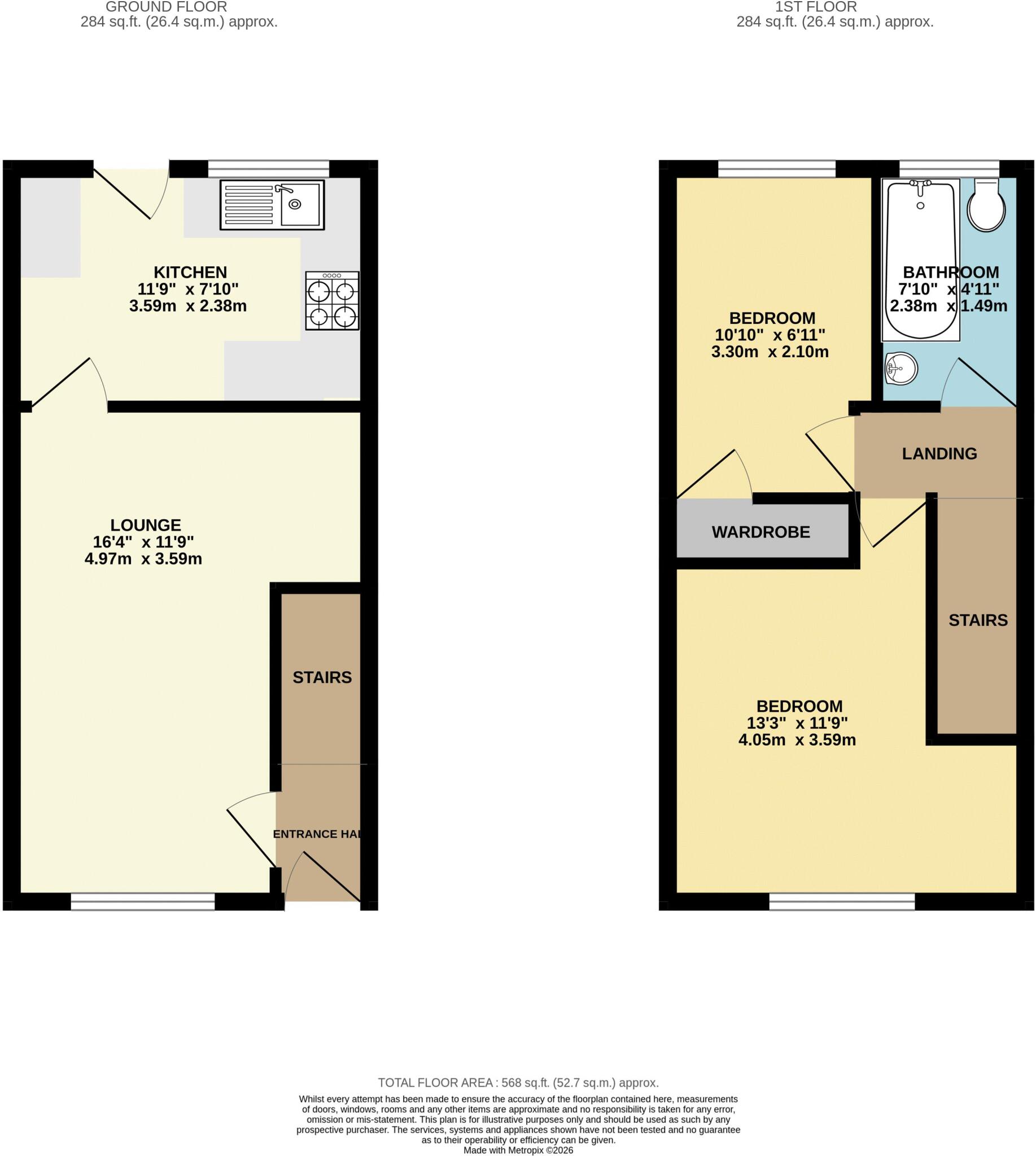 Nash Way, Coleford floorplan