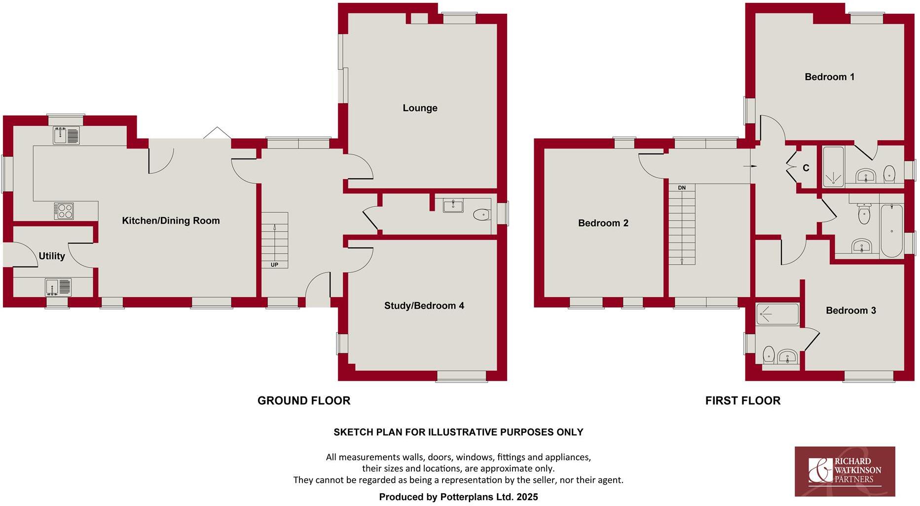 Spinney Close, Hose floorplan