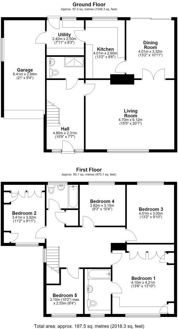 Melbourne Rise, Bicton Heath, Shrewsbury floorplan