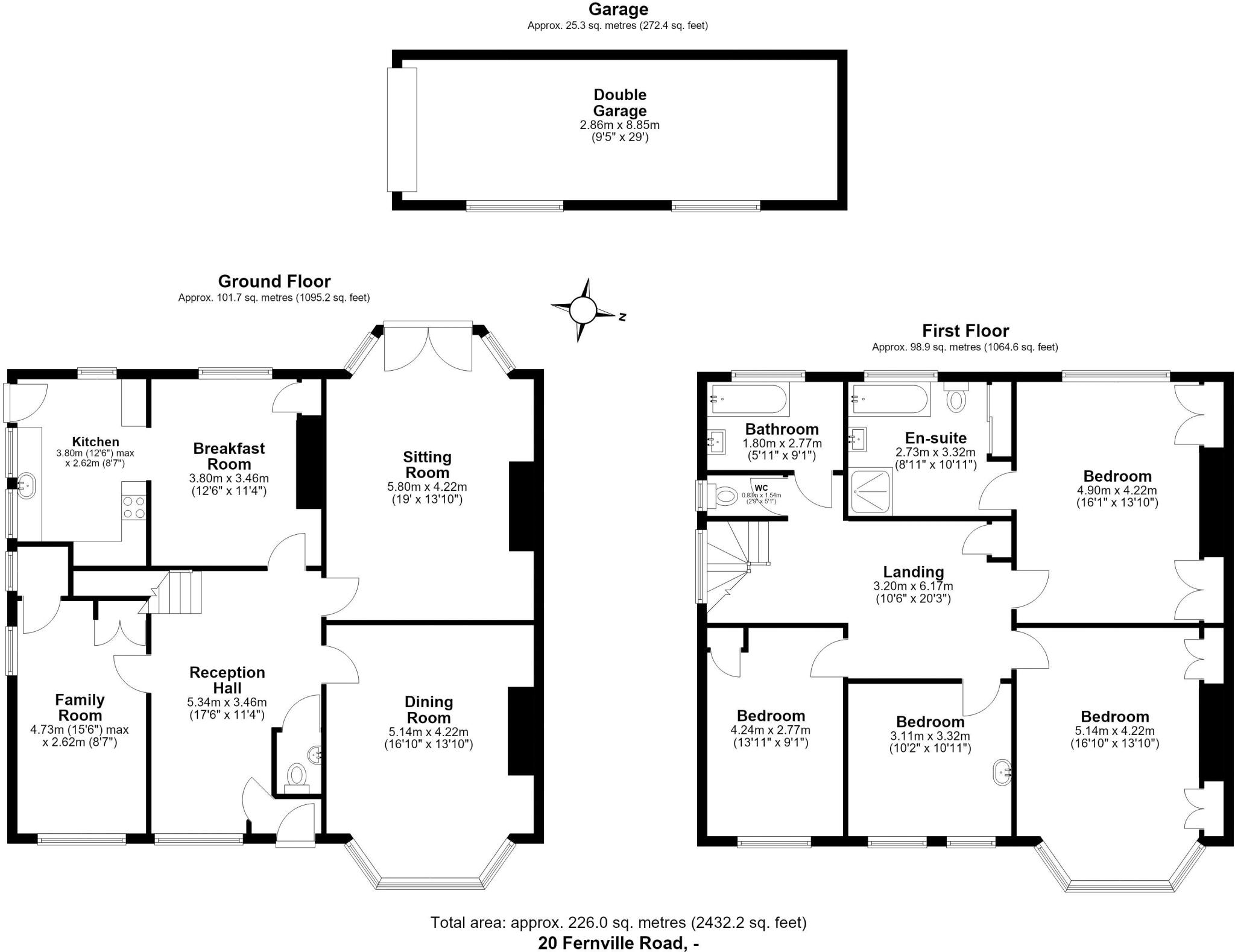 Fernville Road, Gosforth, Newcastle Upon Tyne floorplan