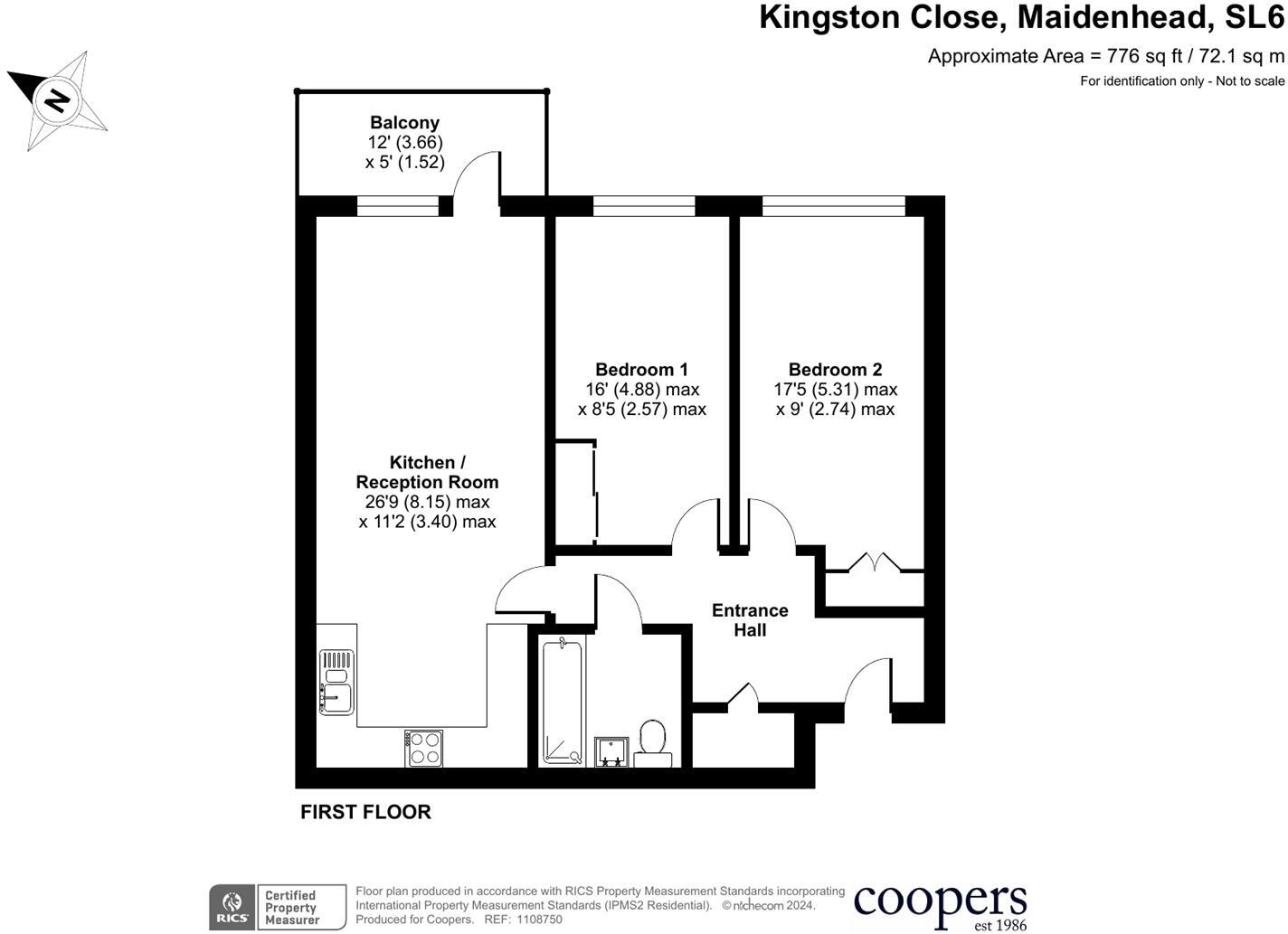 Goldcrest House, Kingston Close, SL6 floorplan