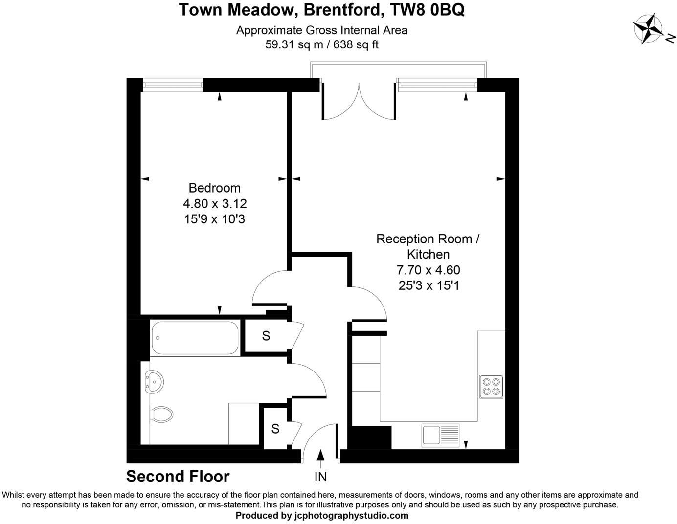 Town Meadow, Brentford floorplan