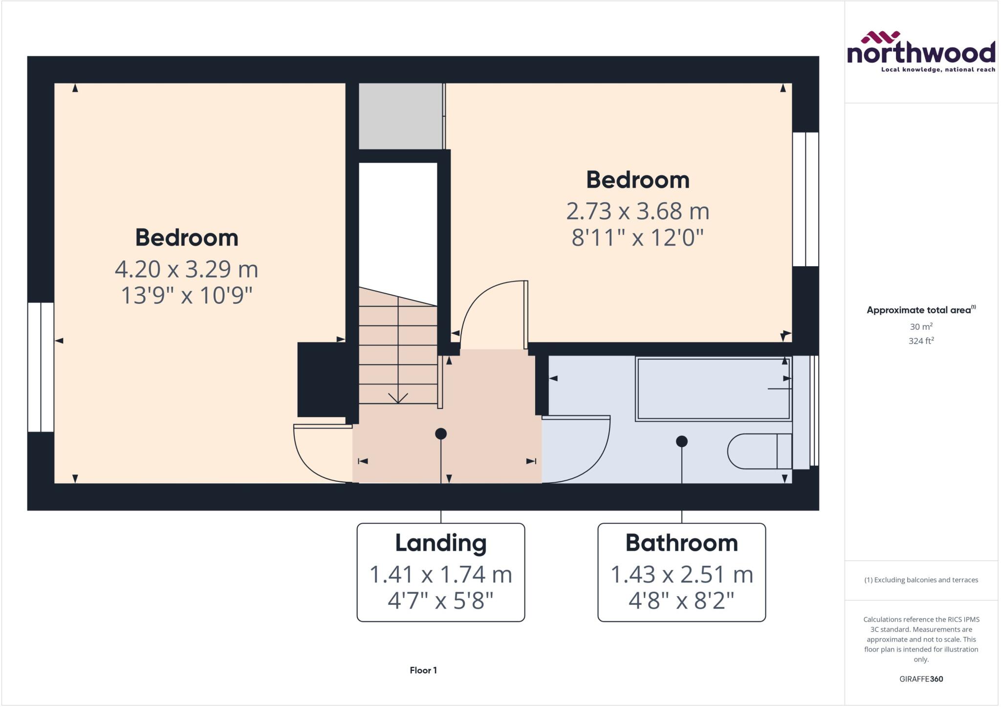 Percival Road, Hampden Park, Eastbourne, BN22 floorplan