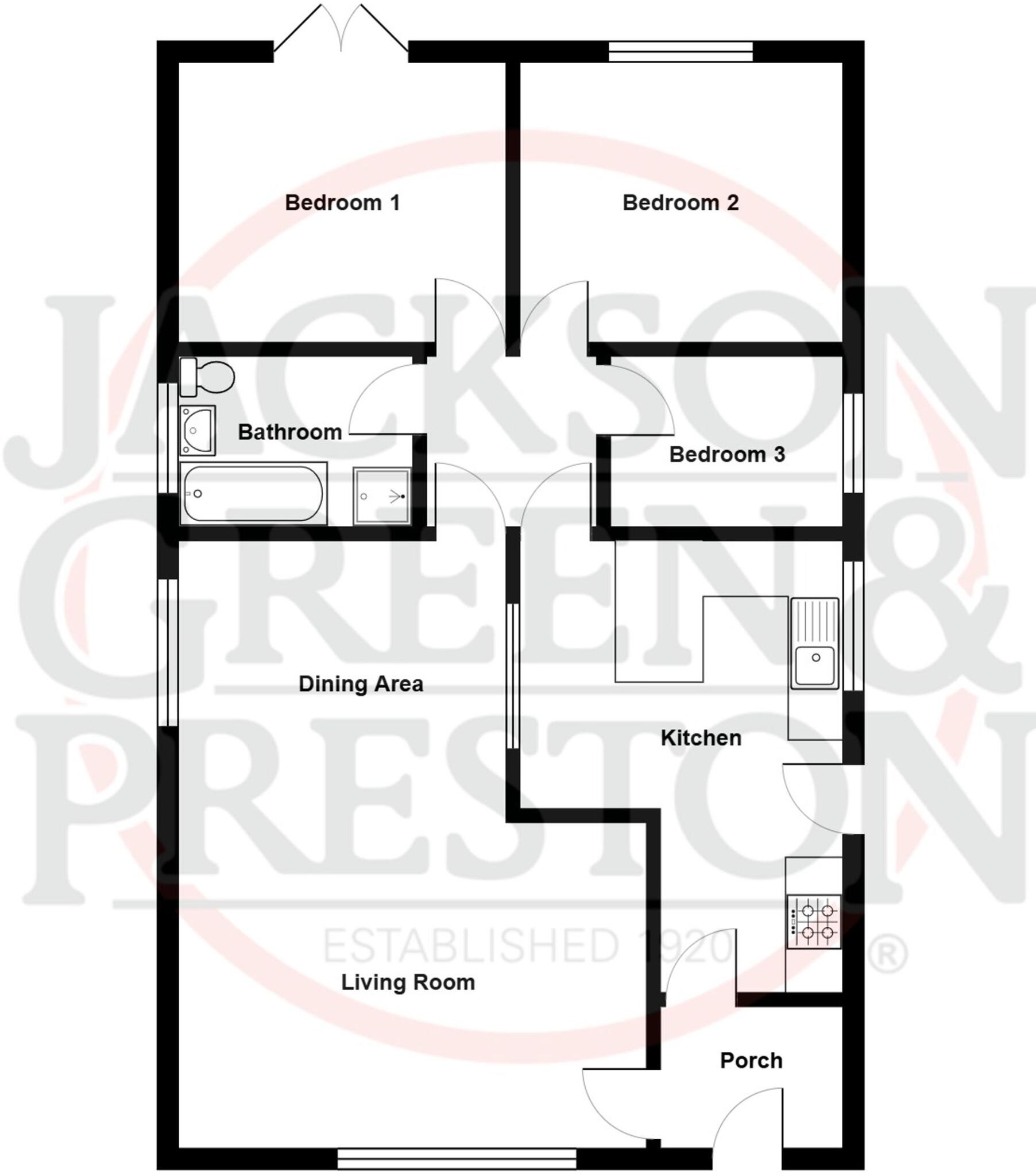 33, Highthorpe Crescent, Cleethorpes, DN35 floorplan