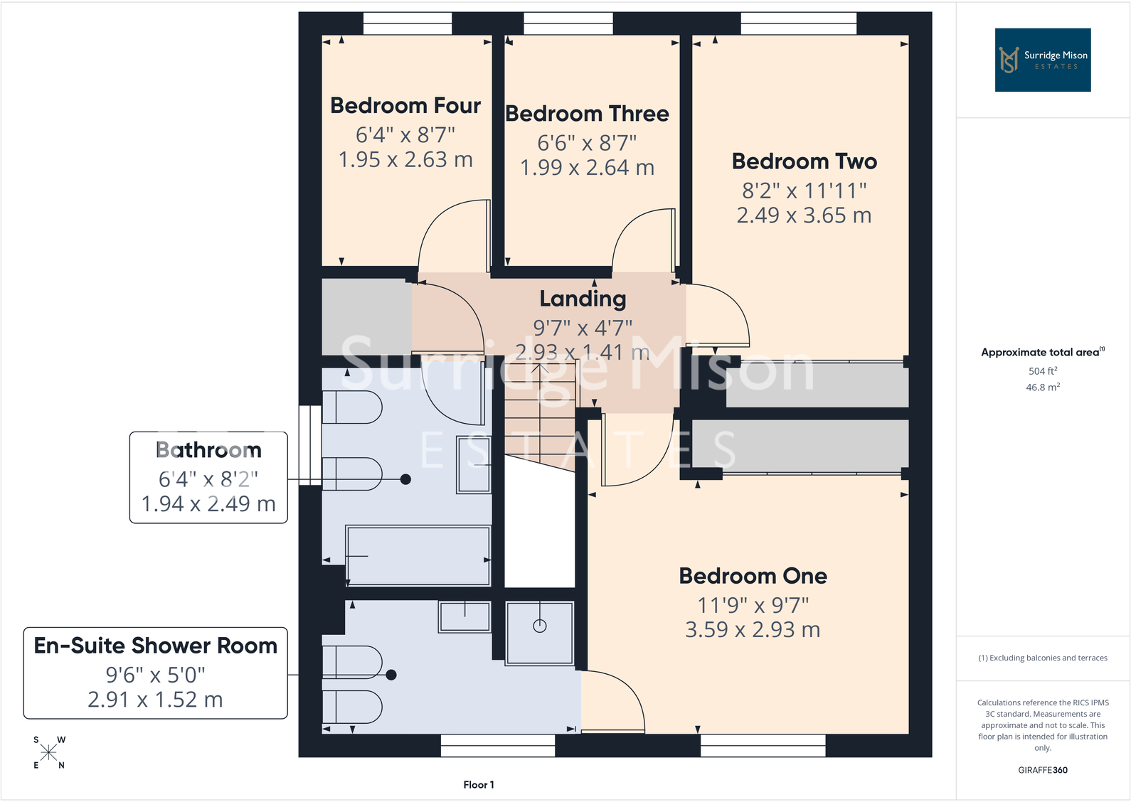 Cotswold Close, Eastbourne, East Sussex, BN23 floorplan