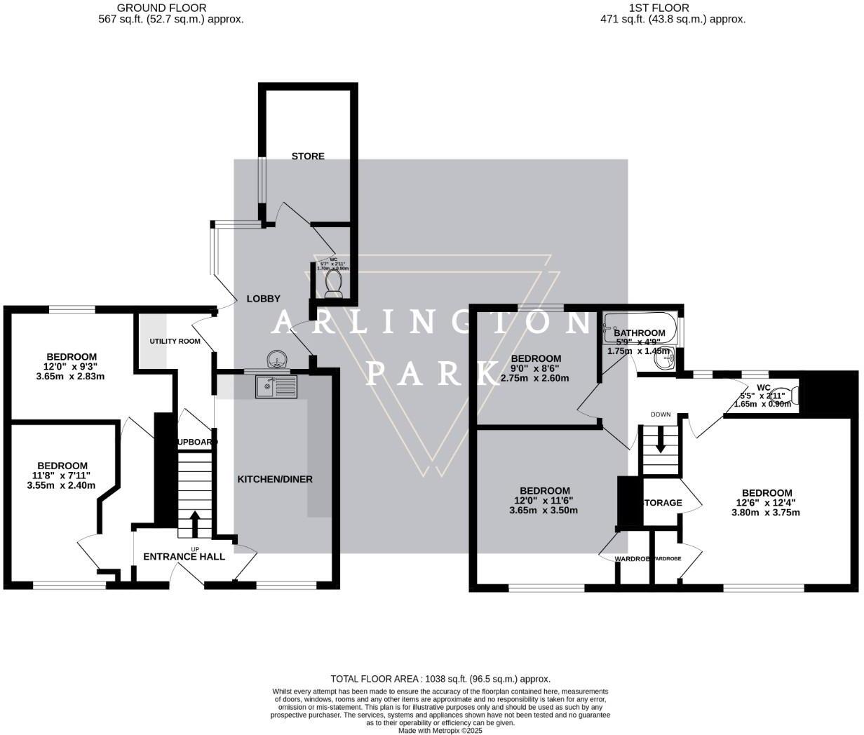 Taylor Road, Norwich floorplan