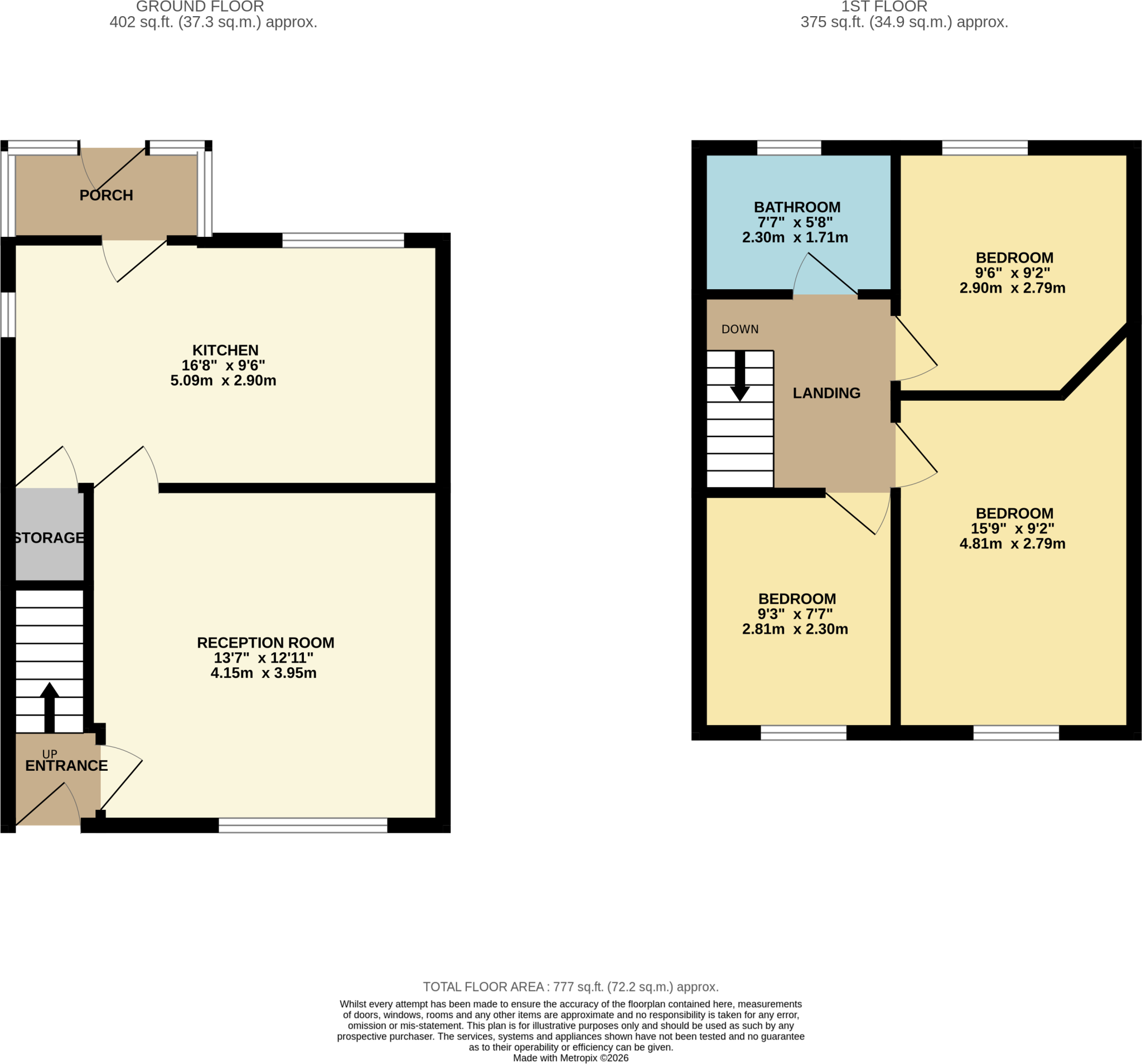 Vale Avenue, Manchester, M26 1BZ, Manchester floorplan