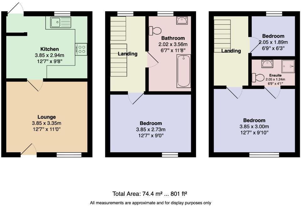 St Marys Parade, Lancaster floorplan