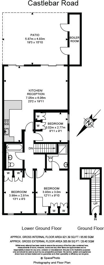 Castlebar Road, Ealing, London W5 floorplan